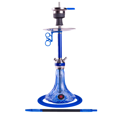 Ναργιλές AMY Deluxe Carbonica Lucid S SS31.02 Blue 55cm